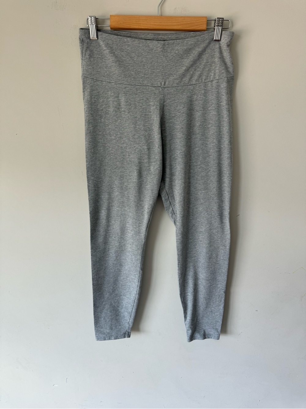 No Boundaries Light Gray Kids Stretch Leggings